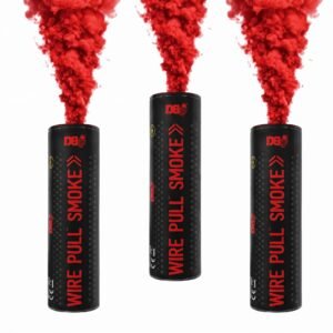 3 Smoke Grenade Wire Pull Red Enola Gaye WP40