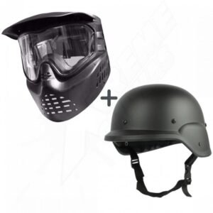 Combo Casco Y Careta Gotcha Gen Global Antifog