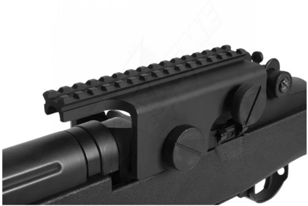 Riel Adaptador Montura M14 Airsoft Escopeta Para Mira