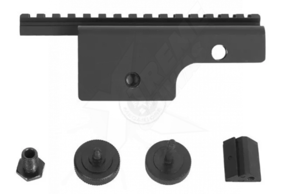 Riel Adaptador Montura M14 Airsoft Escopeta Para Mira - Image 3