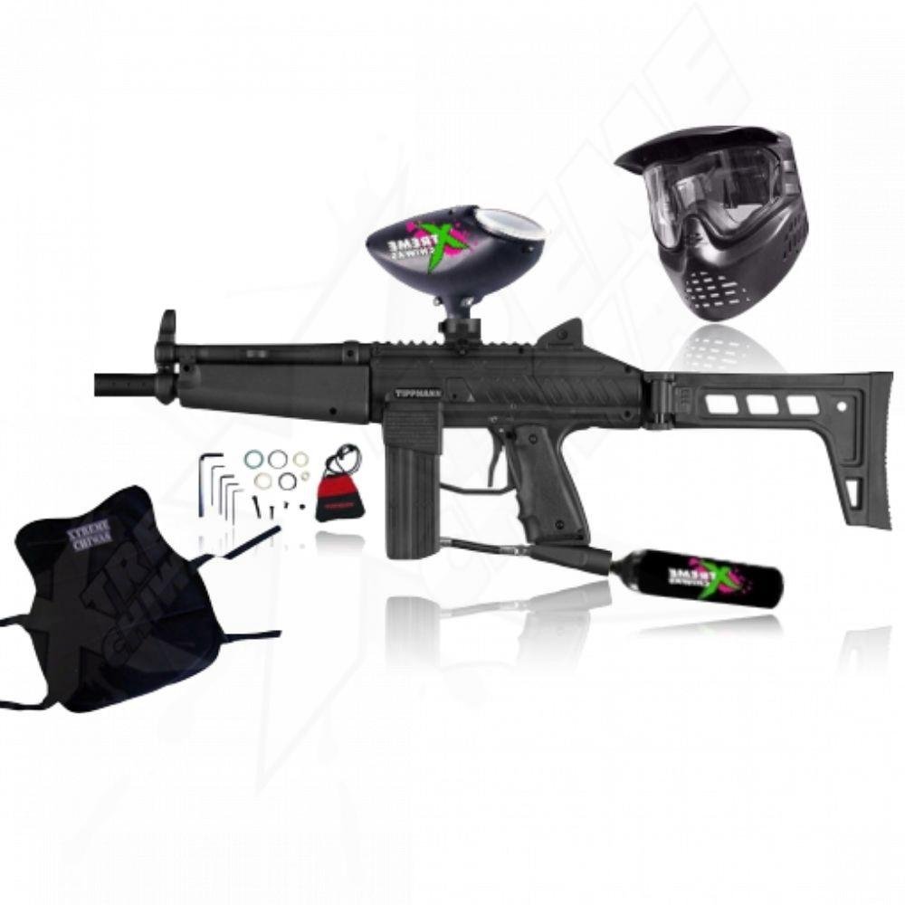 Tippmann Stryker MP1 Electronics Tank Hopper Mask and Vest