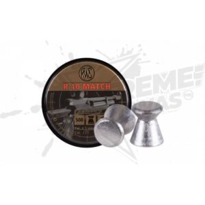 Municiones Punta Plana R 10 Match RWS Cal.177 (4.5mm)