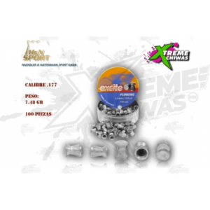 Pellets H&n Excite Plinking 100 .177 (4.5mm)
