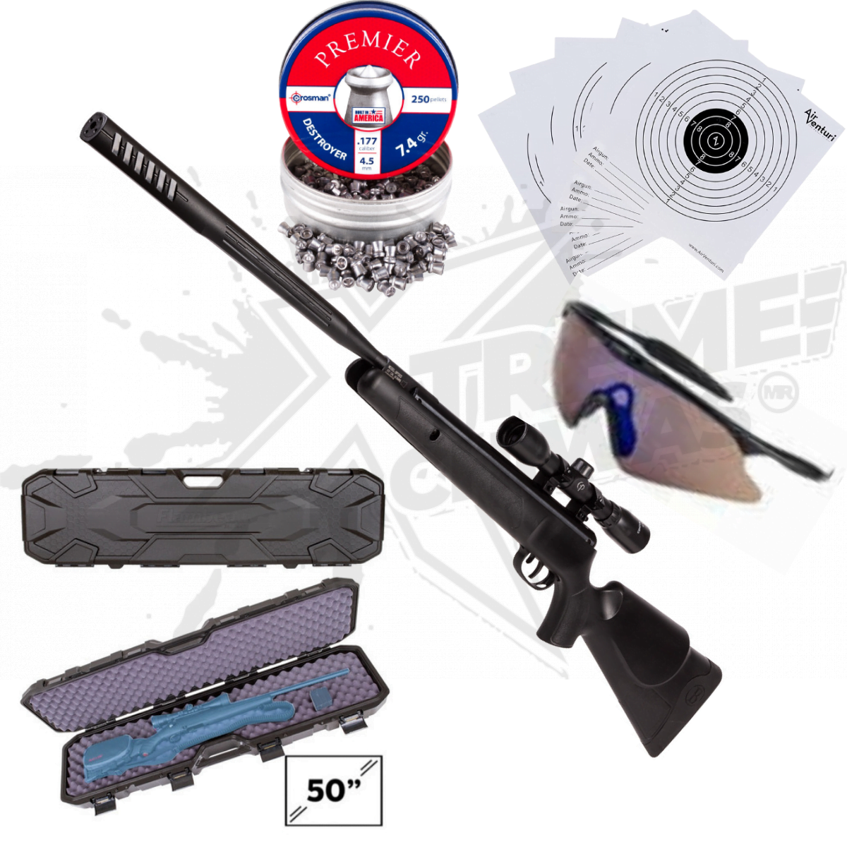 Benjamin Prowler Nitro Piston SBD .177 Rifle Kit (4.5mm)
