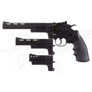 Revolver Crosman Triple Threat CO2 Bbs Pellets .177 (4.5mm)