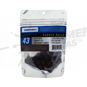 25 Rubber Balls Valken .43