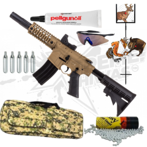 Bushmaster Rifle Crosman Mpw Full Auto CO2 Bbs .177 (4.5mm) Package