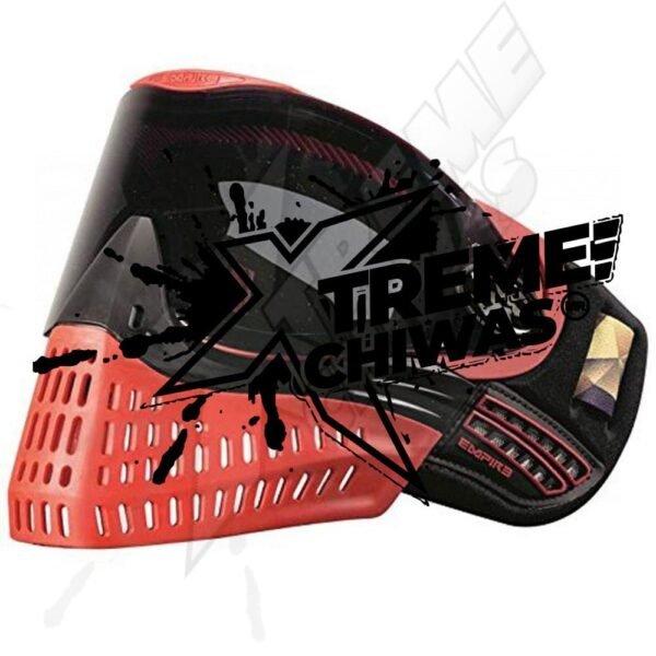 Empire E-flex Thermal Red/ Black Face Mask