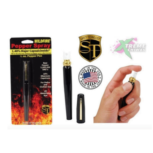Pluma De Gas Pimienta Discreta Wildfire Defensa Personal