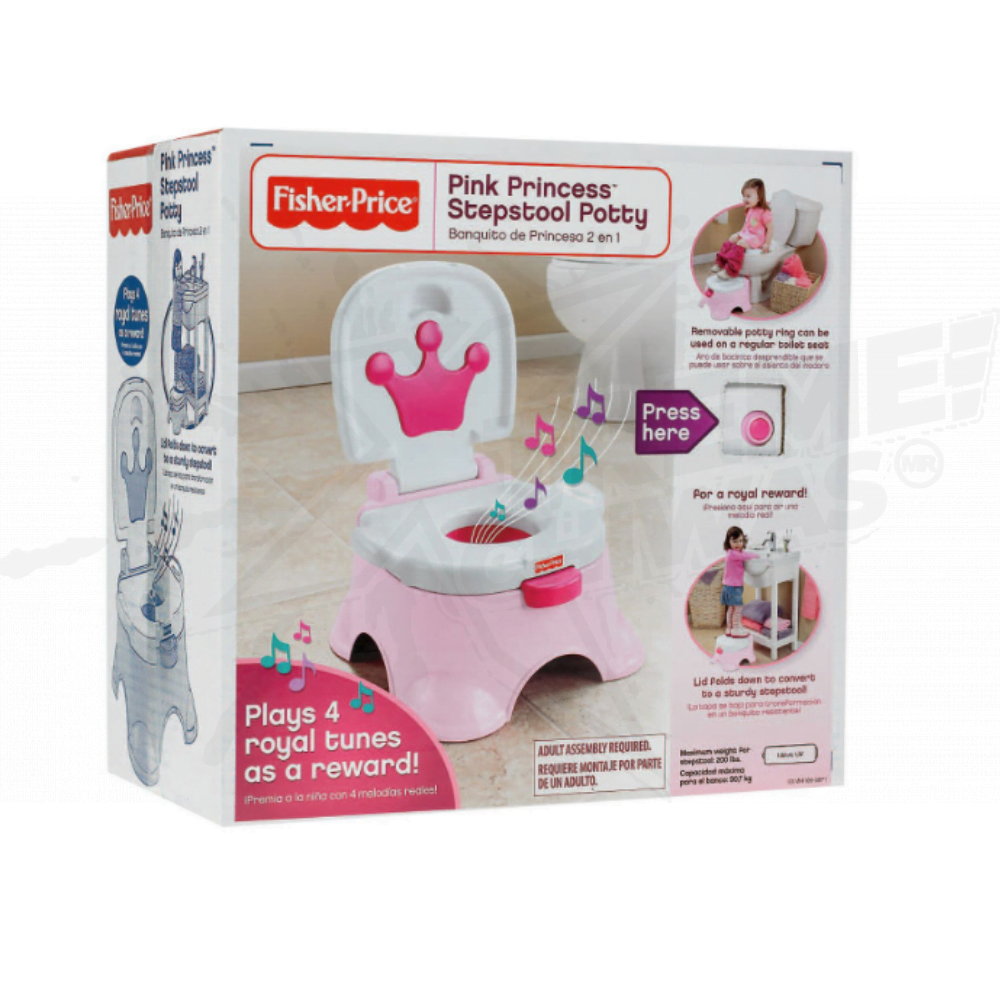 Fisher Price 2-in-1 Princess Potty Trainer - Image 3