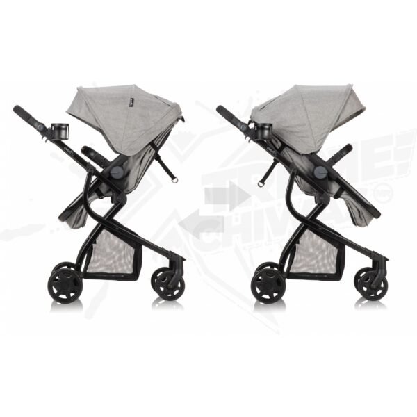 Carriola + Porta bebe Evenflo Color Gris - Image 5