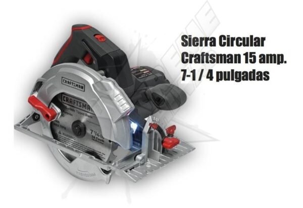 Craftsman Sierra Circular 7 1/4 15 amp - Image 2