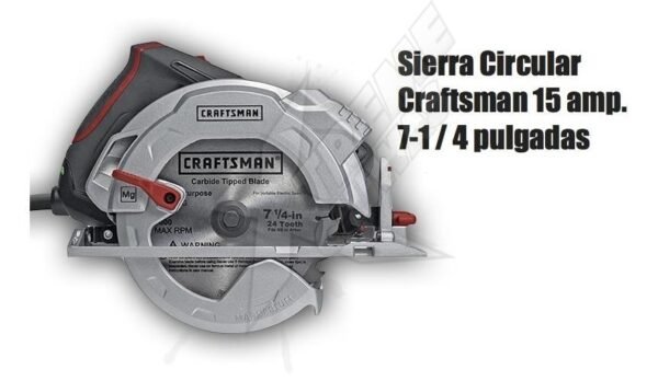 Craftsman Sierra Circular 7 1/4 15 amp