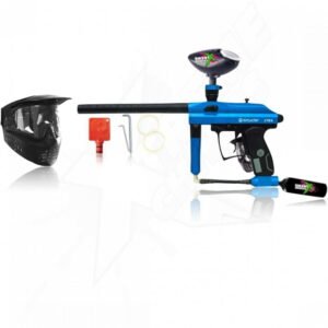 Spyder Xtra Eko Valve Gotcha Paintball Marker Tank Hopper and Mask