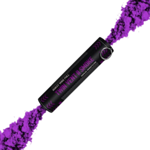 Enola Gaye TWV40 Purple Dual Exit Smoke Grenade