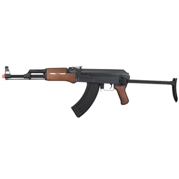Rifle Airsoft Lancer Tactical AK47 AEG Negro/Madera Bbs 6mm - Image 4