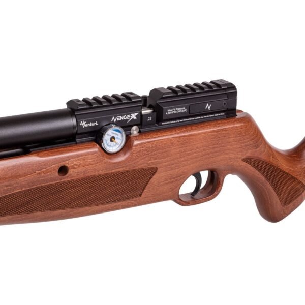 Rifle Airventuri Avenge-x Clásico Madera tubo 980 ft/sec .25 210cc (6.35mm) - Image 4