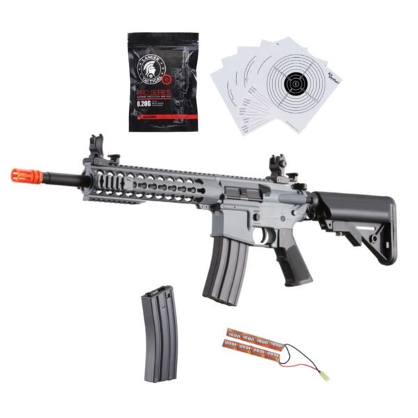 Lancer Tactical Gen 2 10" Keymod M4 Carbine Airsoft AEG Rifle 6mm Negro - Image 5