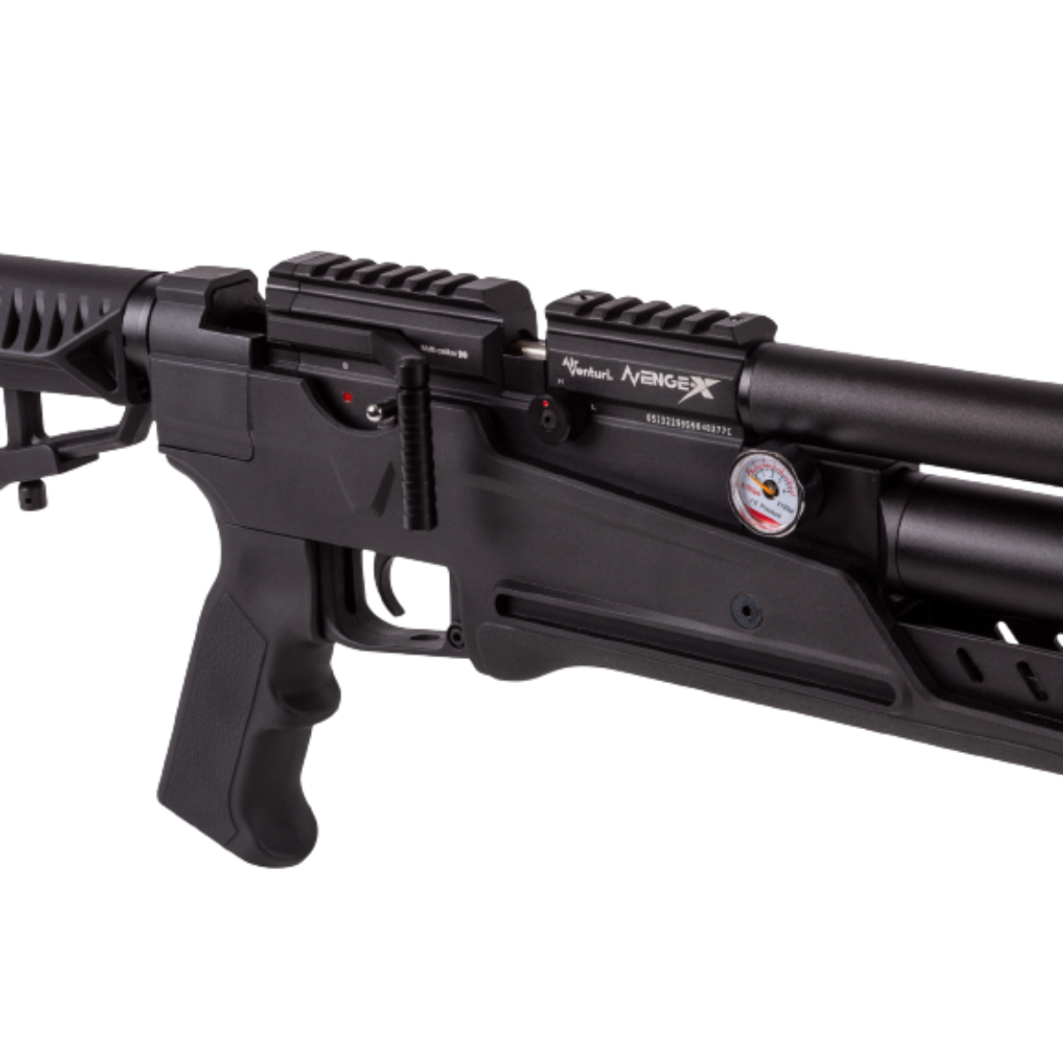 Airventuri Avenge-x Tactical Rifle Tube 210cc 980 ft/sec Pcp .25 (6.35mm) - Image 3