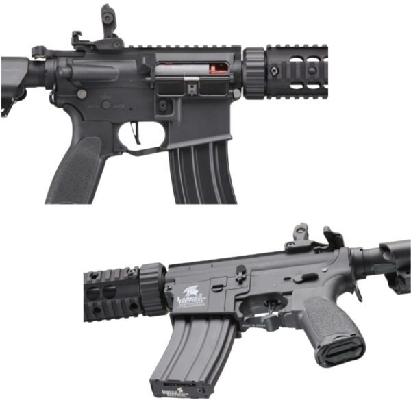 Rifle Airsoft Lancer Tactical LT-15 Hybrid Gen 2 M4 AEG Negro Bbs 6mm - Image 7