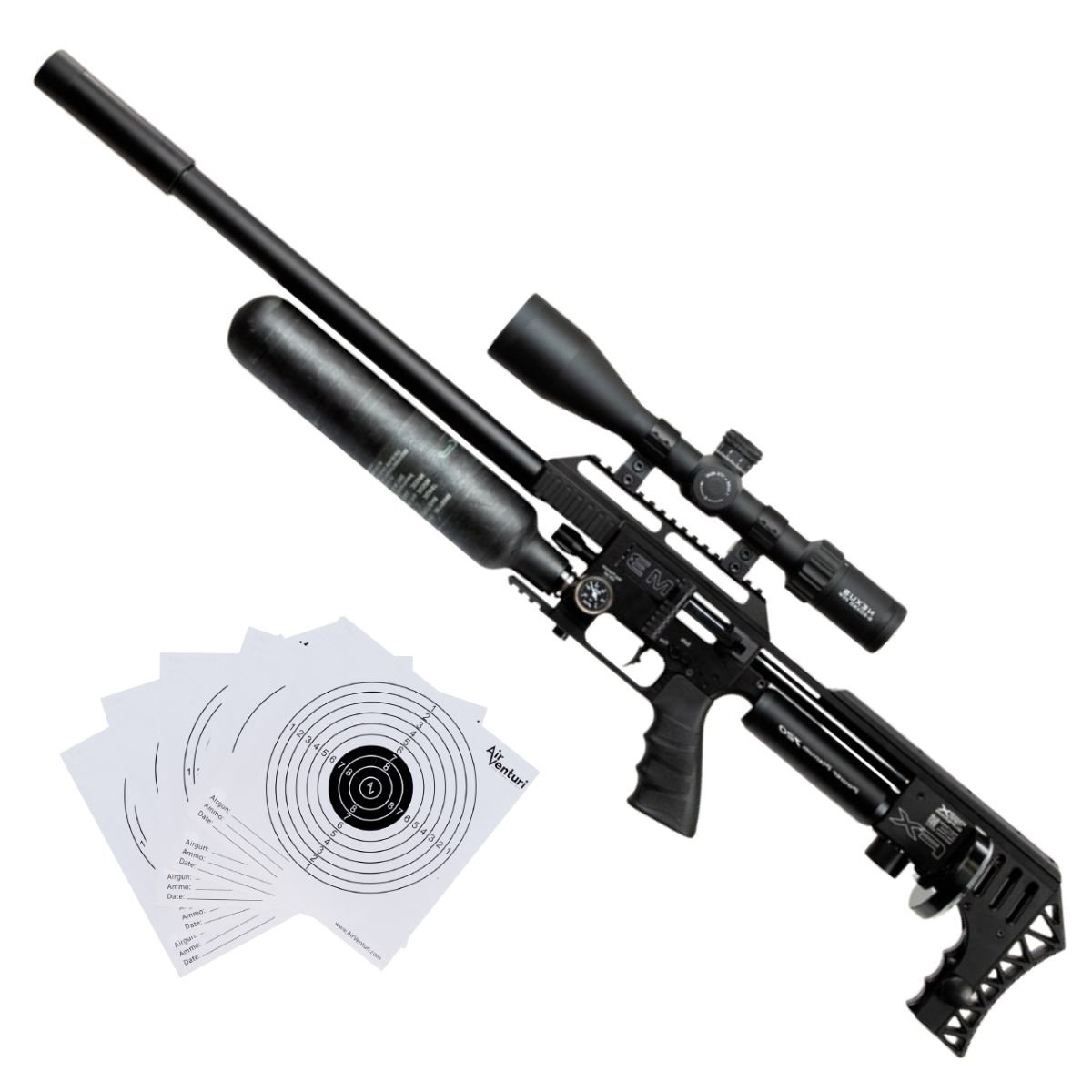 FX Impact MK3 Sniper Black 700 MM Cal .22 (5.5mm) Rifle