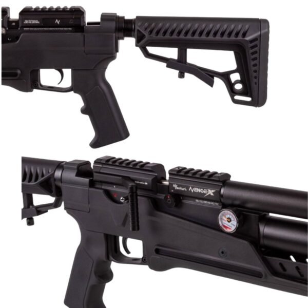 Rifle Air Venturi Avenge-X Tactical PCP .22 (5.5mm) BOTELLA 400cc Kit C/Compresor - Image 3