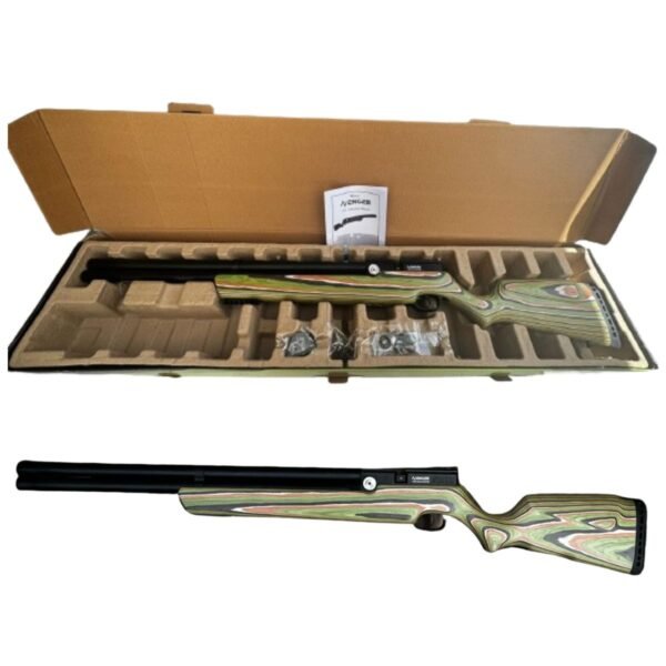 Rifle Pcp Avenger Kit Mira Bomba Pellets Air Venturi Culata Laminada Edición Limitada Camuflaje Cal .22 - Image 2