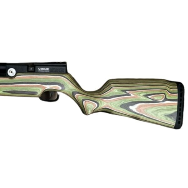 Rifle Pcp Avenger Kit Mira Bomba Pellets Air Venturi Culata Laminada Edición Limitada Camuflaje Cal .22 - Image 5