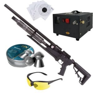 Rifle Air Venturi Avenge-X Tactical PCP .22 (5.5mm) BOTELLA 400cc Kit C/Compresor