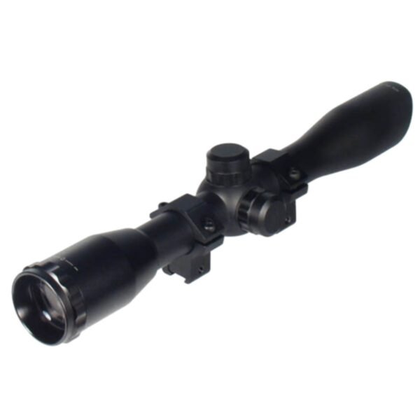 Rifle Pcp Avenger Culata Laminada Camuflaje Montaña Verde Con Pellets Mira Cal .22 - Image 7