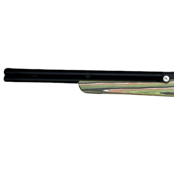 Rifle Pcp Avenger Con Pellets Cal .25 Culata Laminada Camuflaje Montaña Verde - Image 4