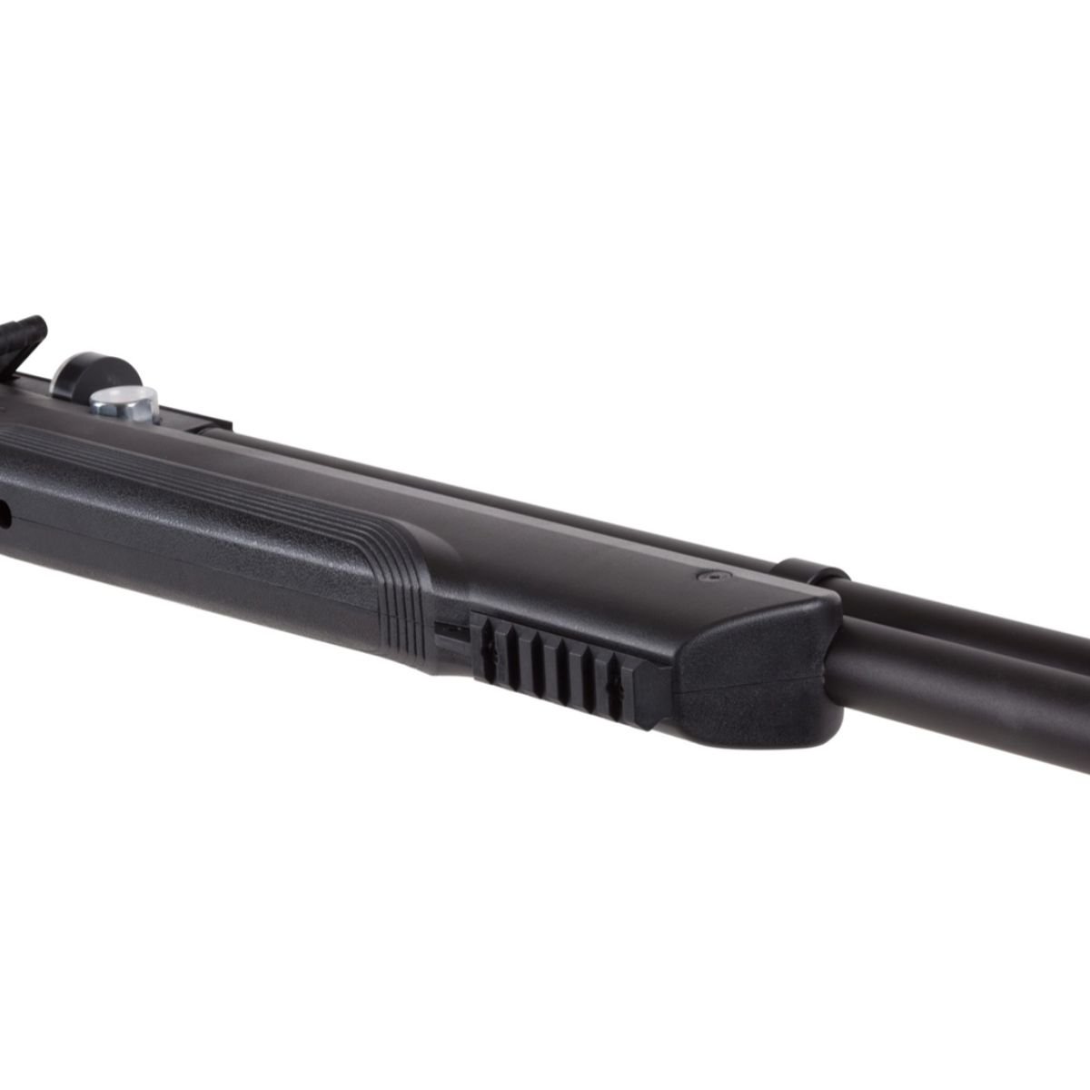 Avenger PCP Air Venturi Rifle Cal .22 Polymer Kit W/Compressor, Pellets, Case, Sight, Targets. - Image 3