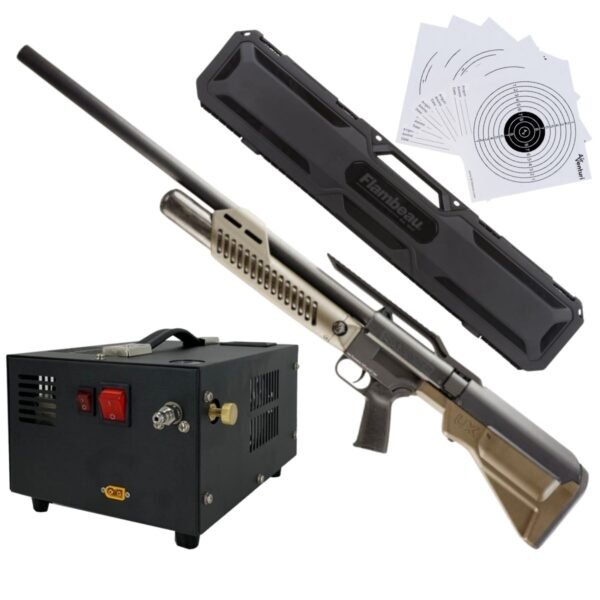 Rifle Umarex Hammer Cal .50 Pcp Aire Comprimido, Compresor, Estuche, Targets.