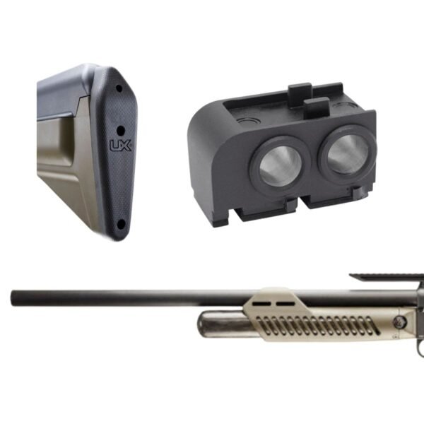 Rifle Umarex Hammer Cal .50 Pcp Aire Comprimido, Compresor, Pellets, Lentes, Targets. - Image 3
