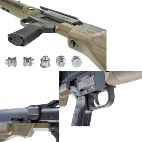 Rifle Umarex Hammer Cal .50 Pcp Aire Comprimido, Compresor, Pellets, Targets. - Image 4