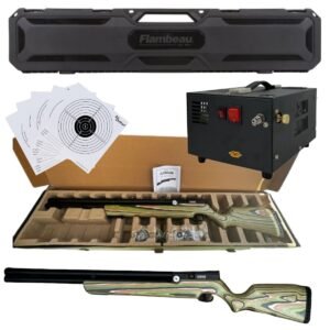 Rifle Pcp Avenger Camuflaje Edición Limitada Kit Estuche Y Compresor Cal .22