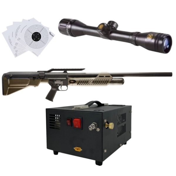 Rifle Umarex Hammer Cal .50 Pcp Aire Comprimido, Compresor, Mira, Targets. - Image 2