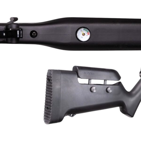 Rifle Barra Aire PCP .22 1100Z Compresor, Pellets, Mira, Estuche, Targets. - Image 3