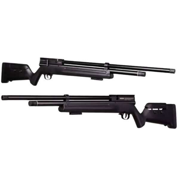 Rifle Barra Aire PCP .22 1100Z Compresor, Pellets, Mira, Estuche, Targets. - Image 4