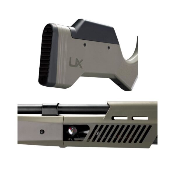 Rifle PCP Umarex Gauntlet SL .25 c/compresor, pellets, mira, targets. - Image 5