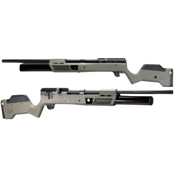 Rifle PCP Umarex Gauntlet SL .22 c/compresor, estuche, targets. - Image 3