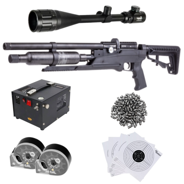 Avenge-x Carabina Tactical .22 pcp botella 400cc