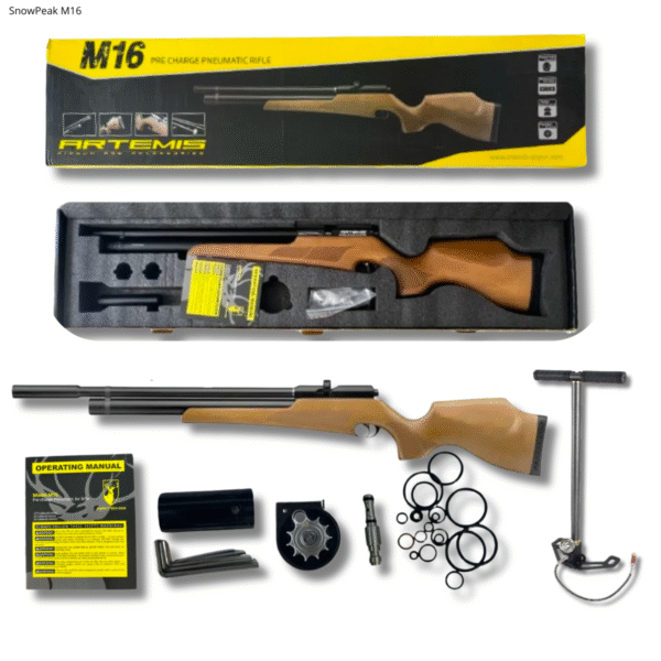 Rifle PCP SnowPeak M16 Cal. 5.5mm bomba - Image 2