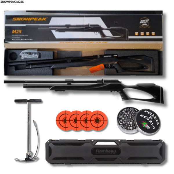 SnowPeak M25S PCP Cal. 5.5mm  estuche - Image 2