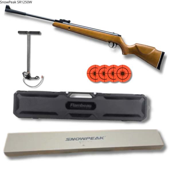 SnowPeak SR1250W Cal. 5.5mm estuche y bomba - Image 2